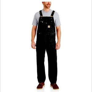 CARHARTT RELAXED FIT DUCK BIB OVERALL. Size 42x30